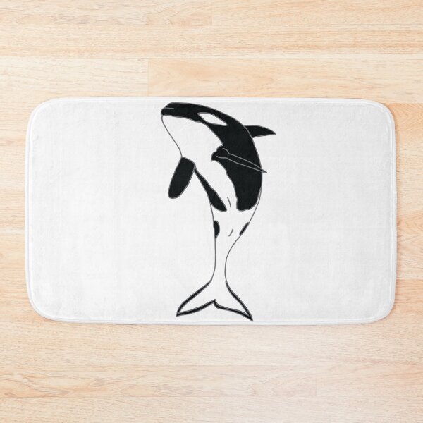 Item preview, Orca Standard Black & White designed and sold by Allysha Lazar.