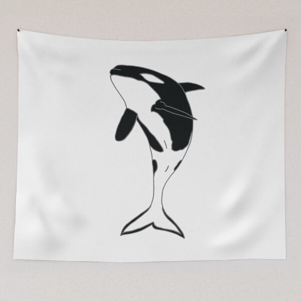 Item preview, Orca Standard Black & White designed and sold by Allysha Lazar.