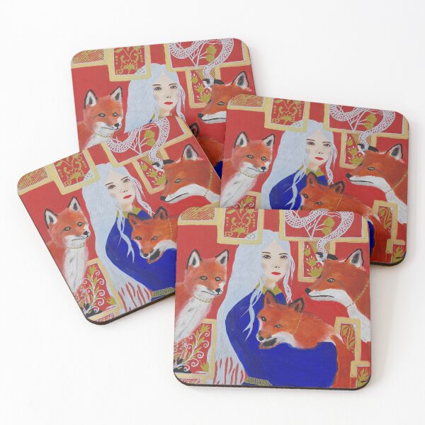 Item preview, The Fox princess  designed and sold by Kiruthikaarts.