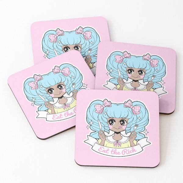 Item preview, Eat the Rich (pink) designed and sold by FrauleinMezzo.