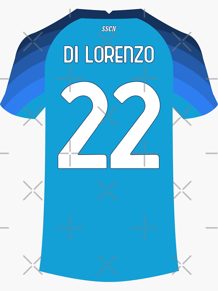 Giovanni Di Lorenzo - Napoli 23 Sticker for Sale by On Target Sports