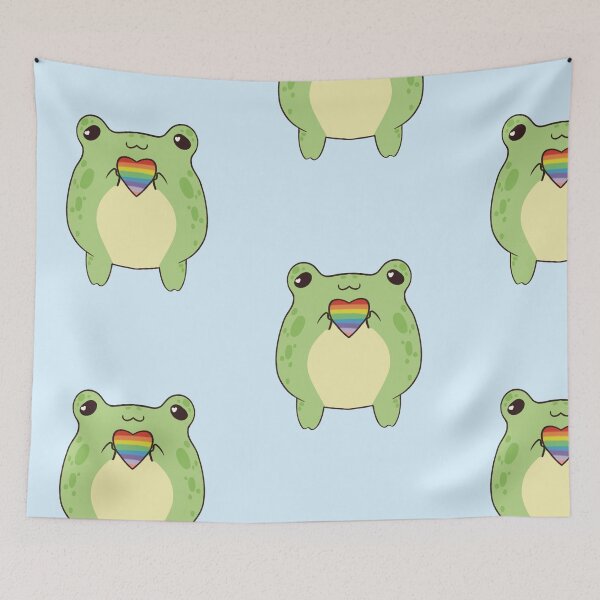 Item preview, Pride Frog | Rainbow Flag Pride Frog  designed and sold by JadedLilacsArt.