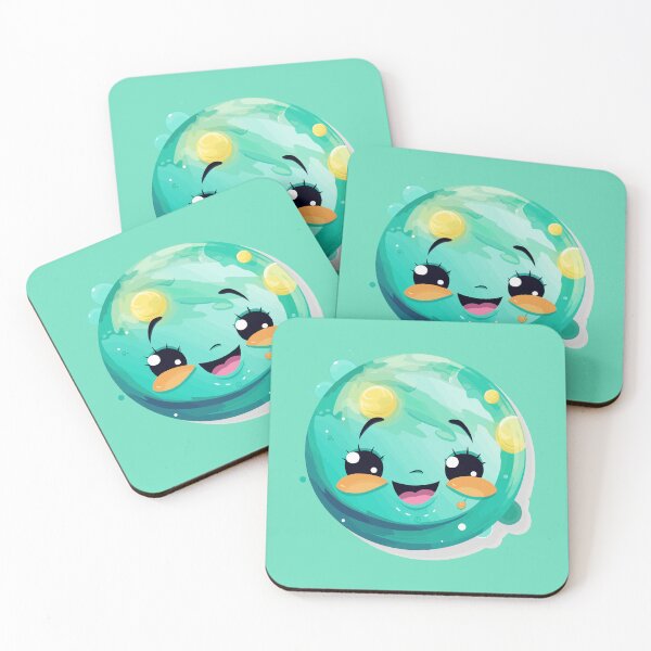 Item preview, Uranus's Kawaii Dreamland: Adorable Delights of the Mystical Planet designed and sold by TrendyArtInk.