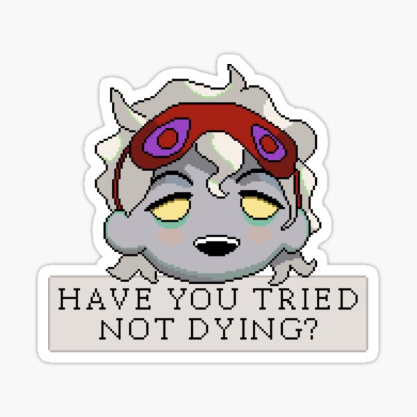 Item preview, Have you tried not dying? Hypnos Chibi Icon / Hades designed and sold by MaddieMade.