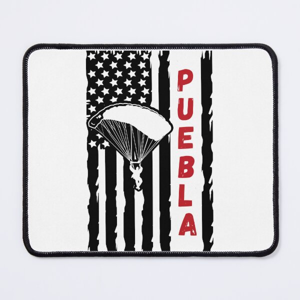 Item preview, Skydiving in Puebla Mexico - Vintage Paragliding Parachuting Logo designed and sold by Vintage-TM.