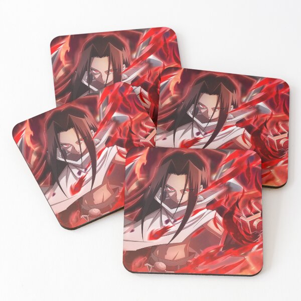 Item preview, Hao Asakura and Ghost of fire designed and sold by AnimeShopBalkan.