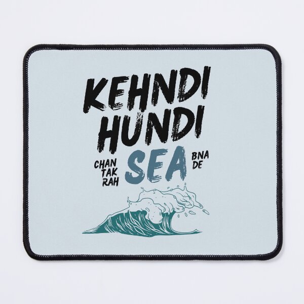 Item preview, Kehndi Hundi Si - A P Trending Funny Punjabi Music Pun Meme designed and sold by ThePunjabProjct.