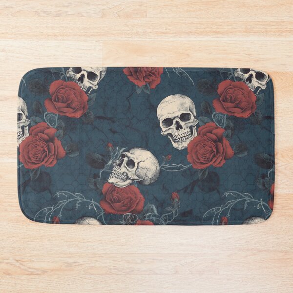 Item preview, Skulls and Roses designed and sold by DigitalRiggs.
