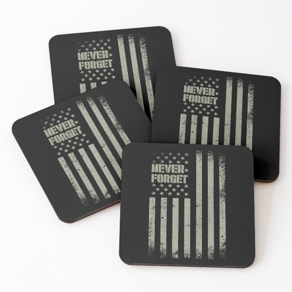 Item preview, Never Forget Distressed USA Flag designed and sold by CarleLS.