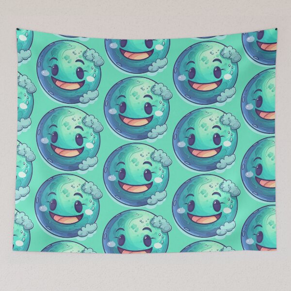 Item preview, Whimsical Uranus: Embrace the Cuteness of the Cosmic Enigma designed and sold by TrendyArtInk.