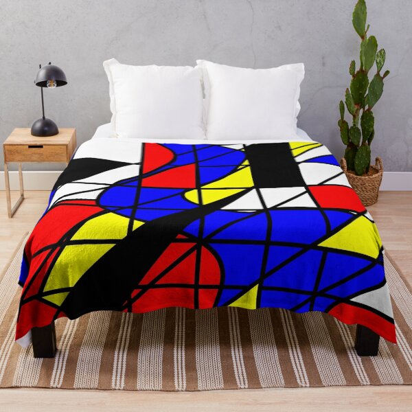 Item preview, Composition inspired by Kandinsky, Miró and Mondrian designed and sold by hermarartonline.