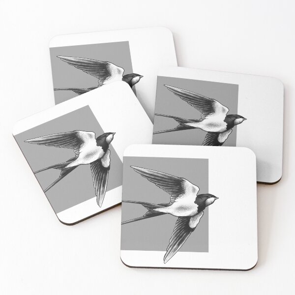 Item preview, Swallow trio in flight designed and sold by TerezaValkova.