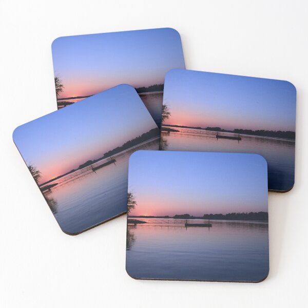 Item preview, Winter Sunset Lake Murray South Carolina designed and sold by LisaWootenPhoto.