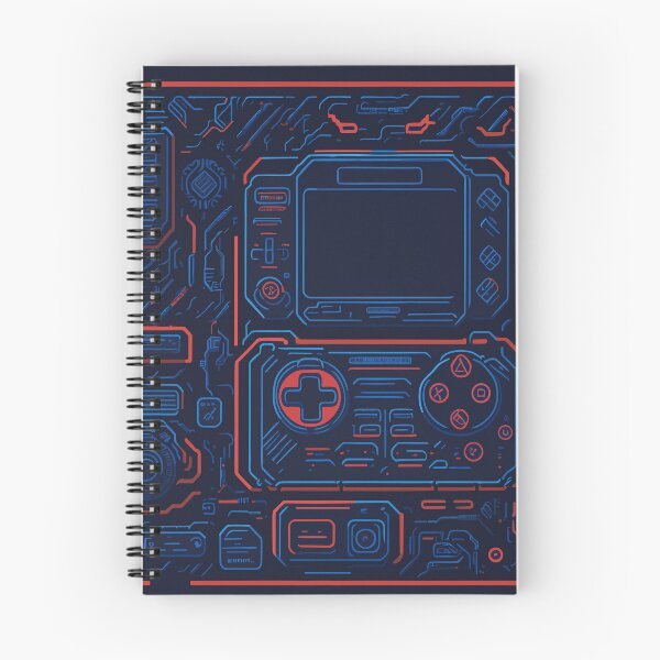 Item preview, a pixelart representation of a classic game console with iconic controllers and game cartridges, set against a retro-themed background featuring nostalgic 80s patterns and neon accents designed and sold by Art Store Stickers.
