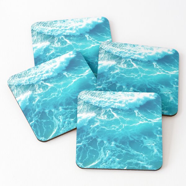 Item preview, Ocean Dreams: A Bohemian Chic Ocean Waves Print to Soothe Your Soul on Redbubble designed and sold by SubQtaneousArt.