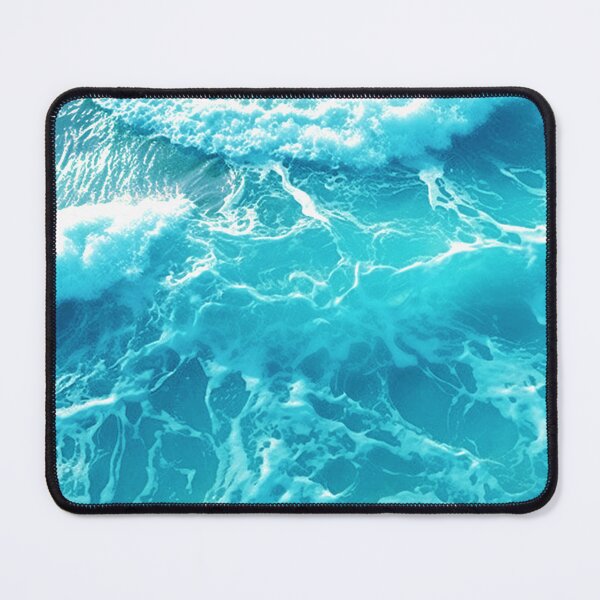 Item preview, Ocean Dreams: A Bohemian Chic Ocean Waves Print to Soothe Your Soul on Redbubble designed and sold by SubQtaneousArt.