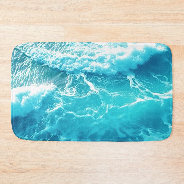 Item preview, Ocean Dreams: A Bohemian Chic Ocean Waves Print to Soothe Your Soul on Redbubble designed and sold by SubQtaneousArt.