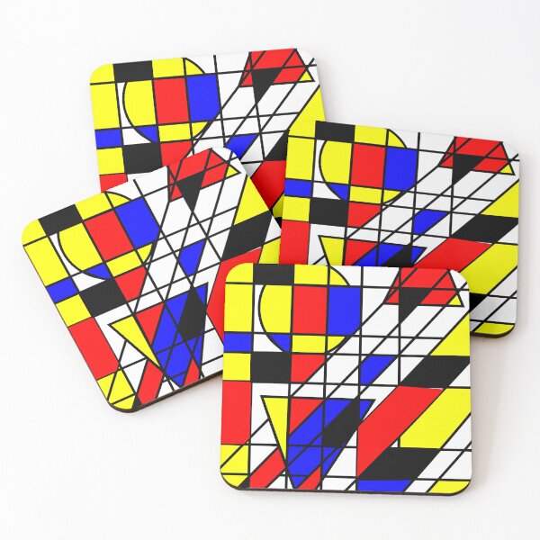 Item preview, Composition Kandinsky and Mondrian designed and sold by hermarartonline.