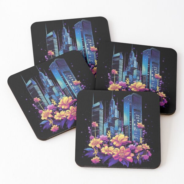 Item preview, Urban Flowers, Urban Planet, Vibrant Inspirational collection with Positive Vibes, bold print designed and sold by BrightStreet.