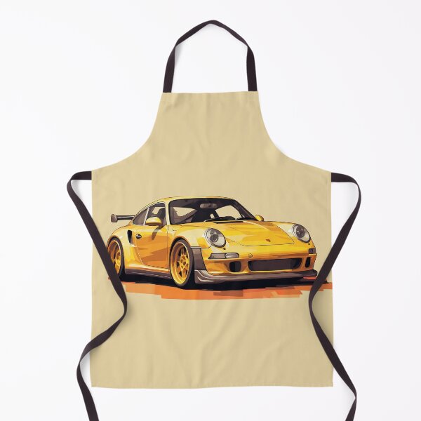 Item preview, Yellow Porsche designed and sold by AP-Tees.