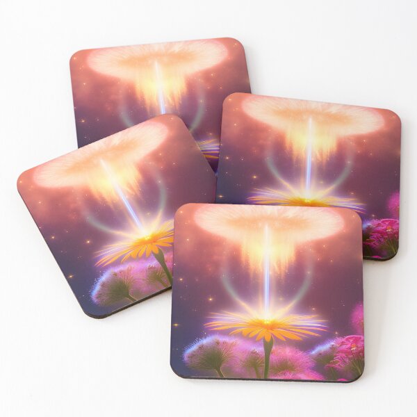Item preview, Stellar Blooms: Exploring the Cosmic Magic of Celestial Flowers designed and sold by LEVI SALVIAN JANITRA.