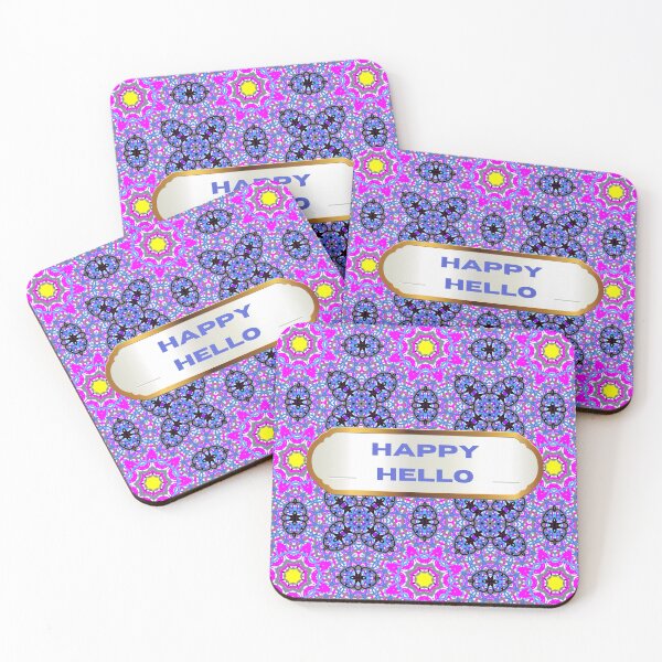 Item preview, HAPPY HELLO WILD PATTERNS 32 (OCTAGON ) designed and sold by lovingtouch.