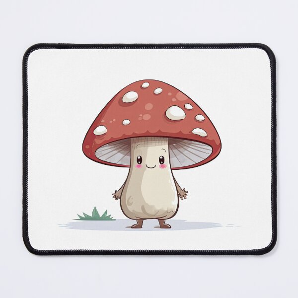Item preview, Happy cartoon mushroom designed and sold by Pinkbirdie.