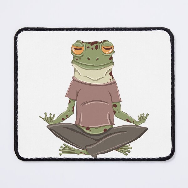 Item preview, Yoga Meditating Frog designed and sold by luvrest.