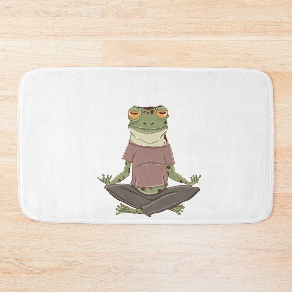 Item preview, Yoga Meditating Frog designed and sold by luvrest.