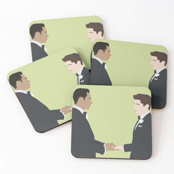 Item preview, Carlos and T.K. exchanging wedding rings designed and sold by Pinu92.