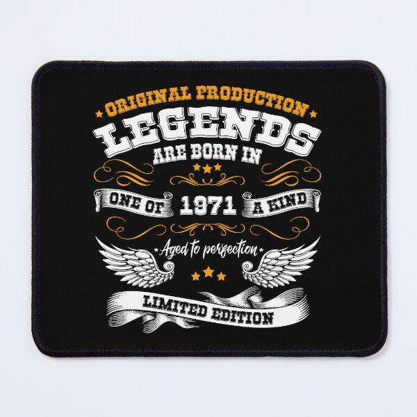 Item preview, Legends are born in 1971 designed and sold by ganjaman71.