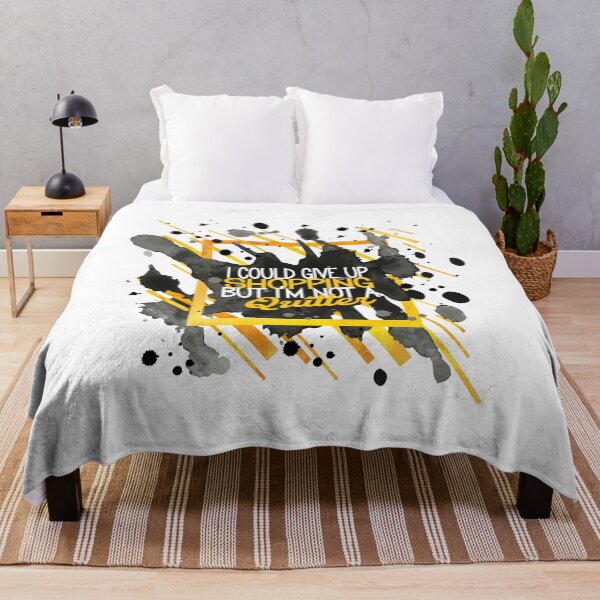 Item preview, I Could Give Up Shopping But I'm Not A Quitter designed and sold by saadabs.
