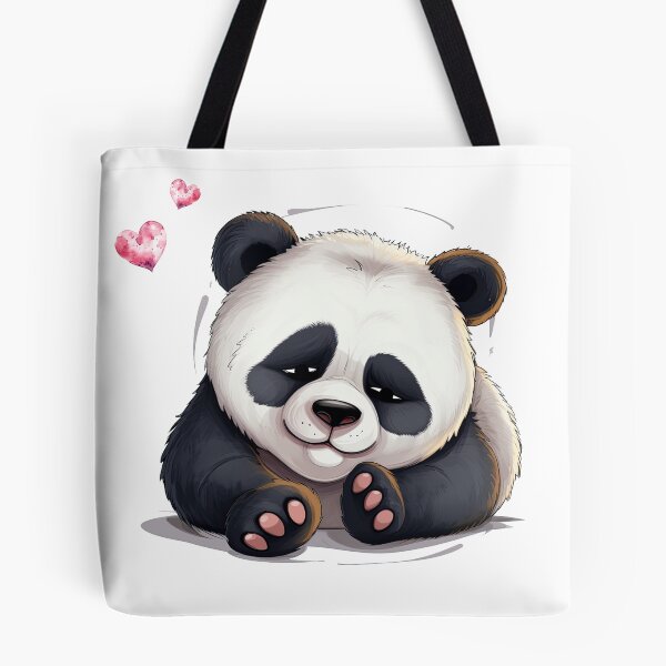 Item preview, Sweet cartoon panda designed and sold by Pinkbirdie.