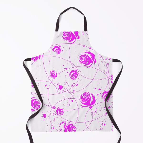 Item preview, FUCHSIA-PINK ABSTRACT PATTERN ROSE GARDEN ART designed and sold by sharlesart.