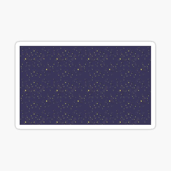 Fireflies Dance, Summer Stargazing Collection Sticker