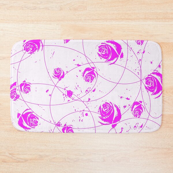 Item preview, FUCHSIA-PINK ABSTRACT PATTERN ROSE GARDEN ART designed and sold by sharlesart.