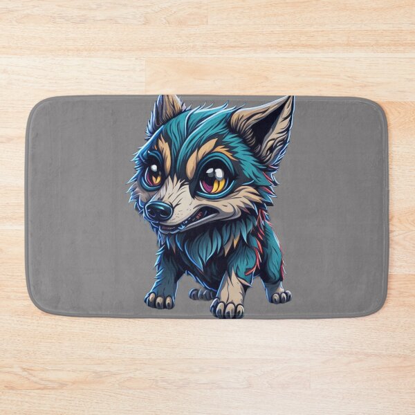 Item preview, Fearless Furball: Fierce Wolf Puppy designed and sold by harperjg.