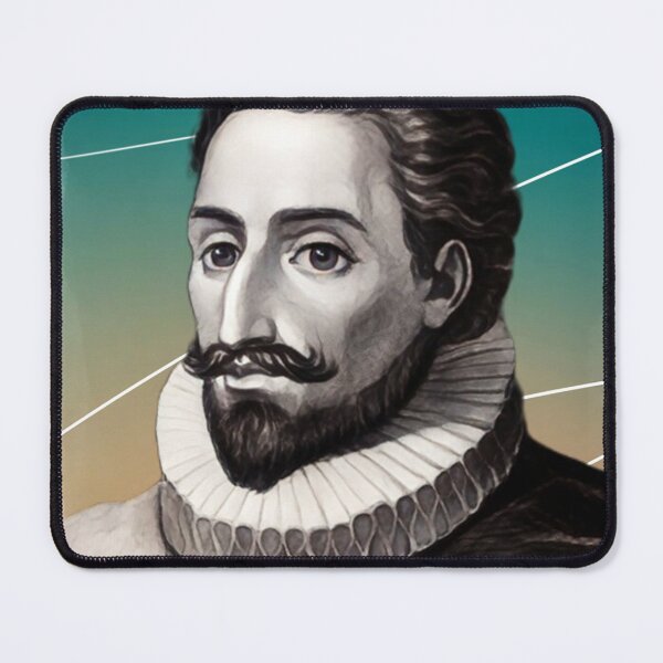 Item preview, Spanish writer Miguel de Cervantes illustration  designed and sold by Litstoy.