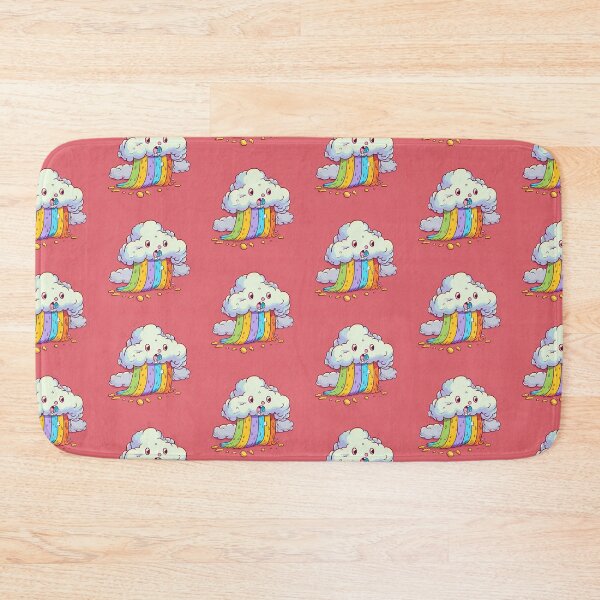 Item preview, Weird cartoon cloud and rainbow designed and sold by Pinkbirdie.