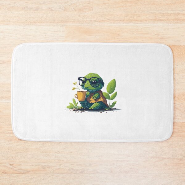 Item preview, "Sunny Sips: Turtle with Sunglasses" designed and sold by hudaG.