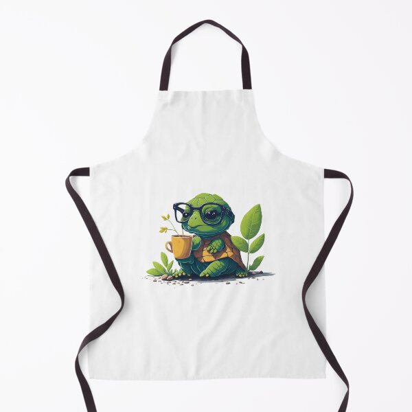Item preview, "Sunny Sips: Turtle with Sunglasses" designed and sold by hudaG.