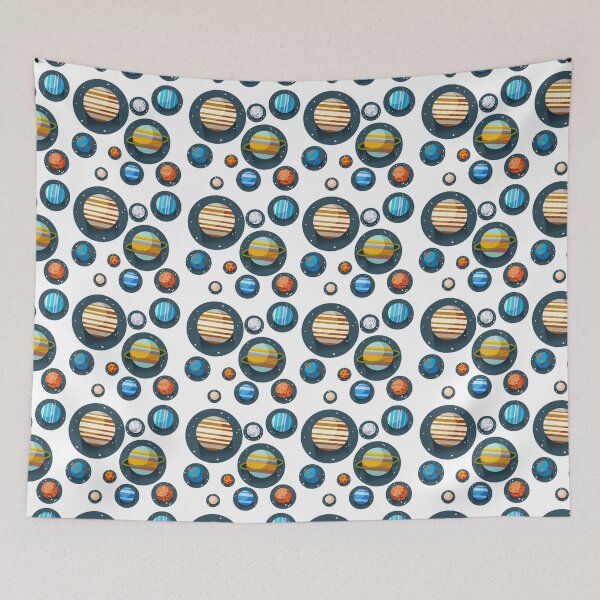 Item preview, Planets color galaxy designed and sold by marghe41.