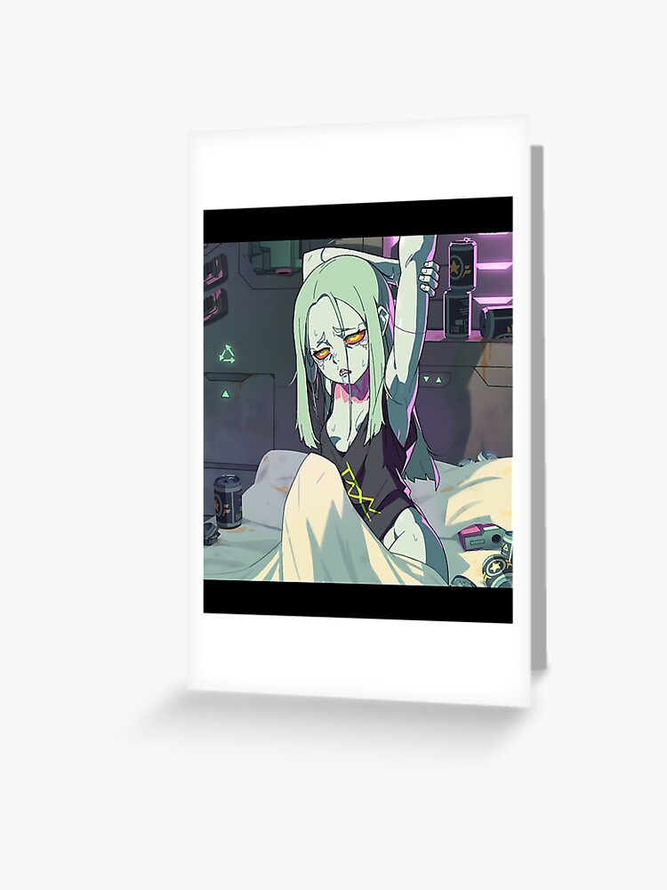 Cyberpunk Edgerunners - Rebecca  Greeting Card for Sale by The