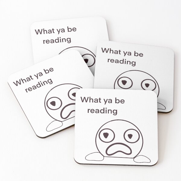 Item preview, What ya be reading?.. designed and sold by Herinume.