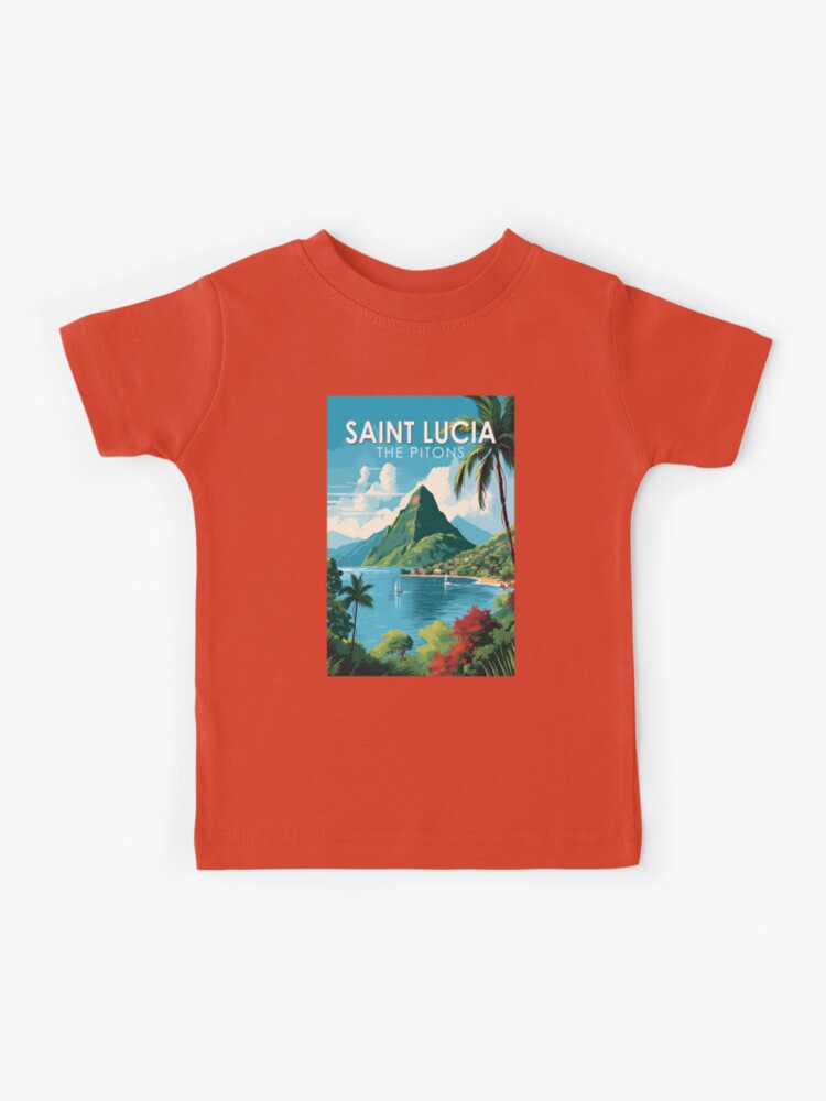 Saint Lucia T-Shirts for Sale - Fine Art America