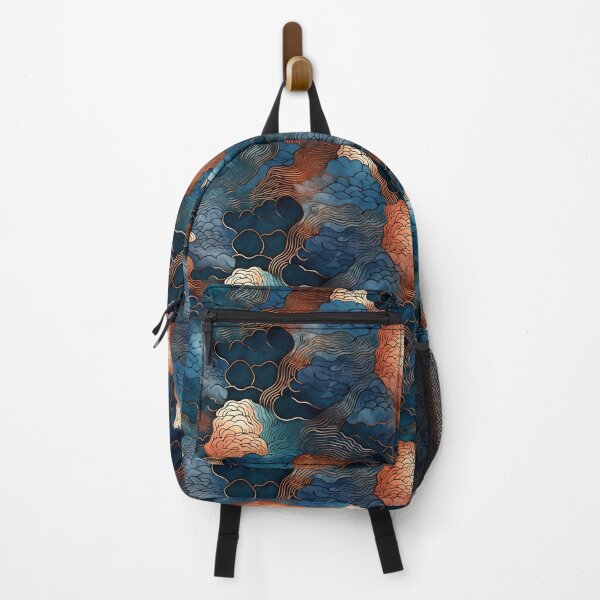 Item preview, Kikko Abstract - Blue and Copper designed and sold by Blue-Banana.