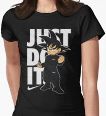 Goku Coats! Women's Fitted T-Shirt