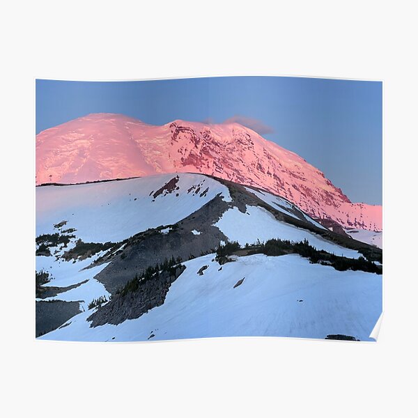 Sunrise Glacier Poster