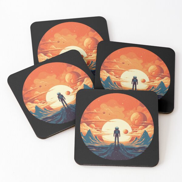 Item preview, Astronaut Arriving On Strange Alien World designed and sold by RTFaulkner.