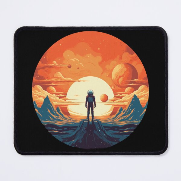Item preview, Astronaut Arriving On Strange Alien World designed and sold by RTFaulkner.